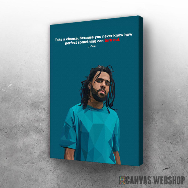 Slika J COLE take a chance quote Slika J COLE take a chance quote