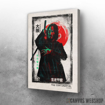 Slika John Wick u japanskom stilu Slika John Wick u japanskom stilu