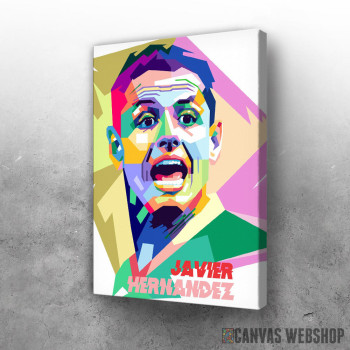 Slika Javier Hernandez WPAP Art