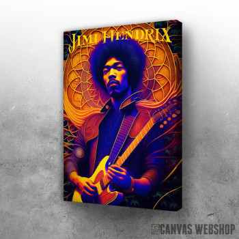 Jimi Hendrix umetnička slika Jimi Hendrix umetnička slika