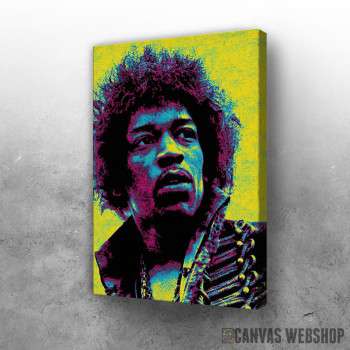 Slika Jimi Hendrix u bojama
