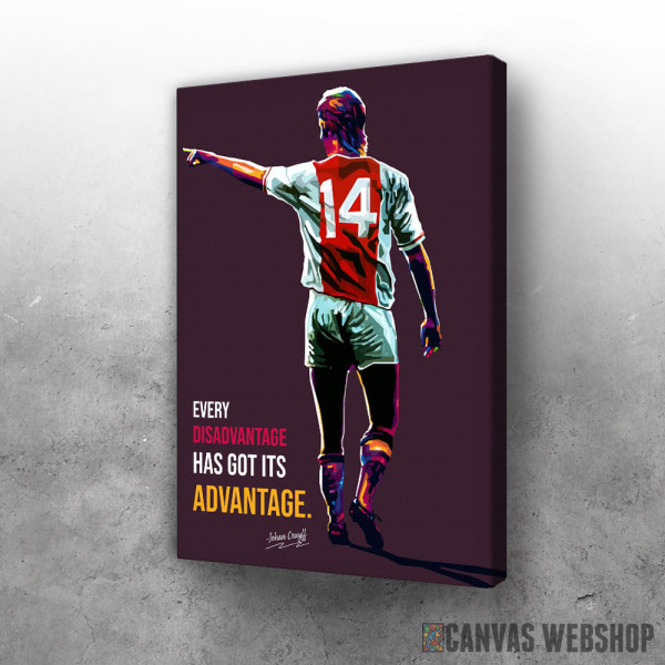 Slika Johan Cruyff citat i potpis