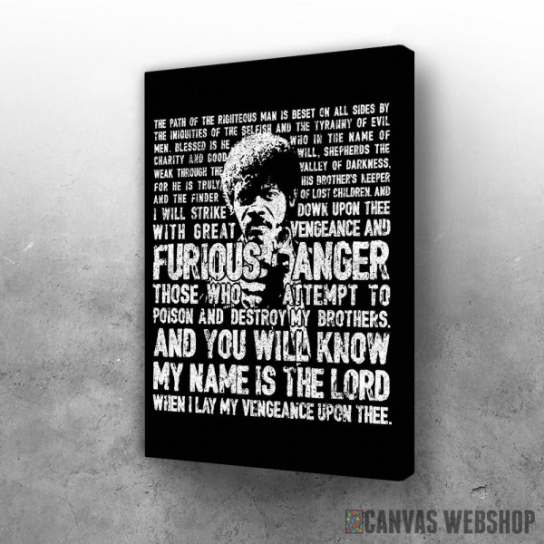 Slika Jules Speech Ezekiel 25 17 Slika Jules Speech Ezekiel 25 17