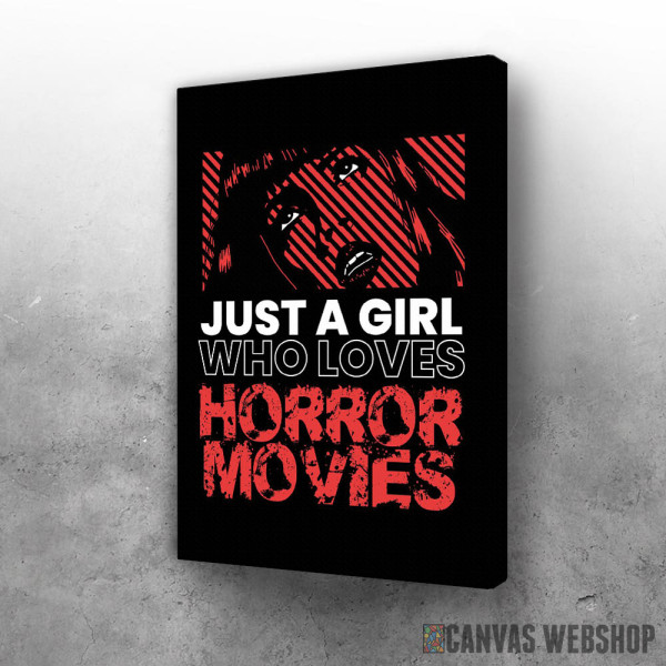 Slika Devojka koja voli horor filmove