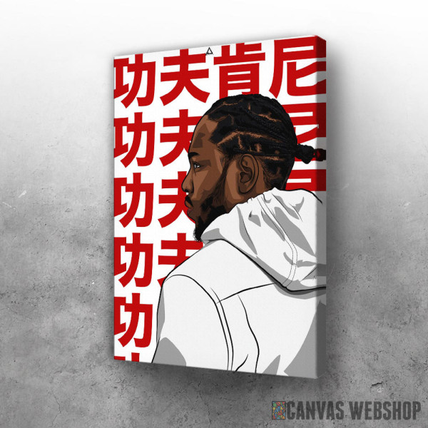 Slika Kendrick Lamar Japan style
