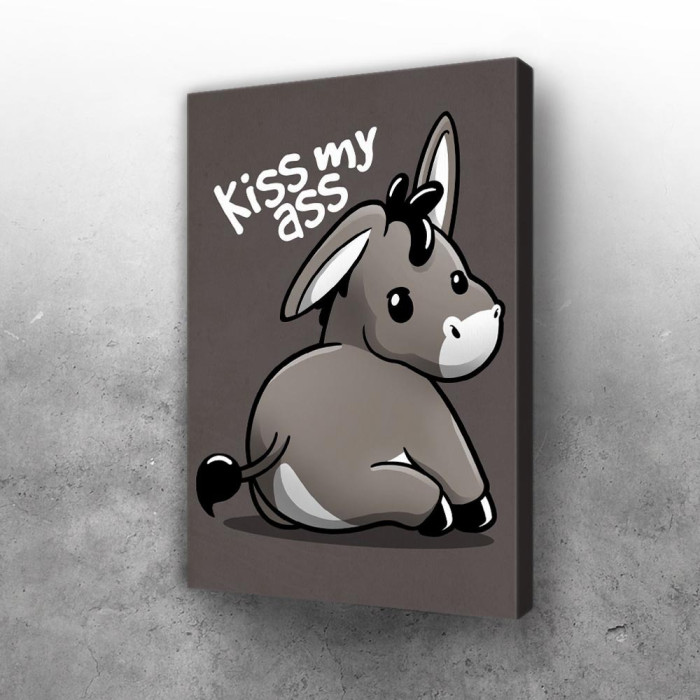 kiss my donkey ass