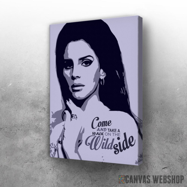 Slika Lana Del Rey wild side Slika Lana Del Rey wild side
