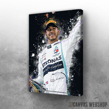 Slika Lewis Hamilton celebrate