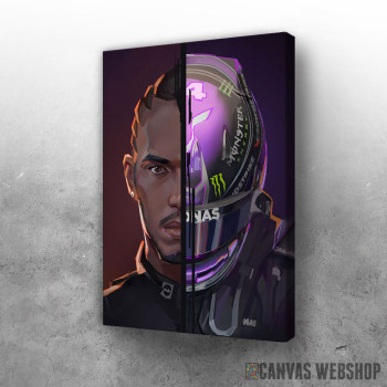 Slika Lewis Hamilton F1 art