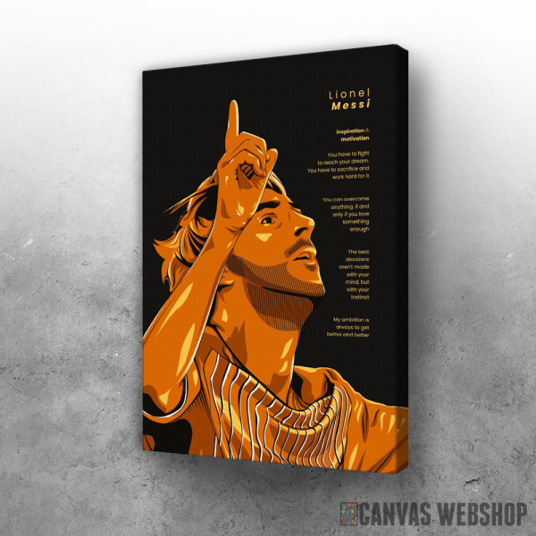 Slika Lionel Messi inspiracija