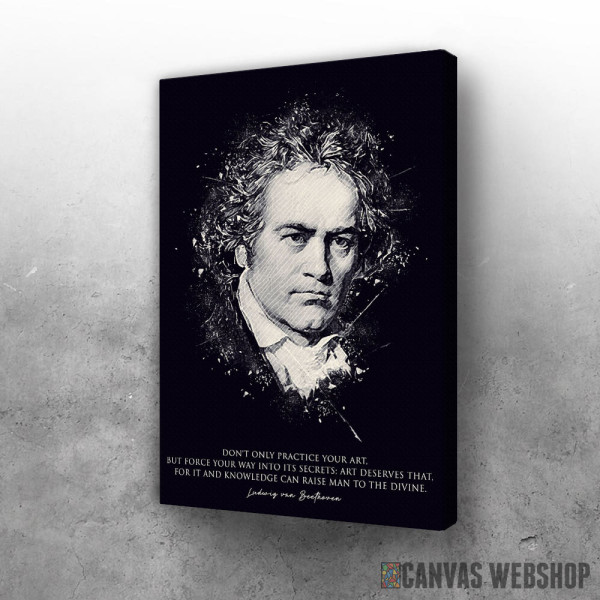 Slika Ludwig van Beethoven citat