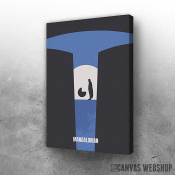 Slika Mandalorian minimalistic poster Slika Mandalorian minimalistic poster