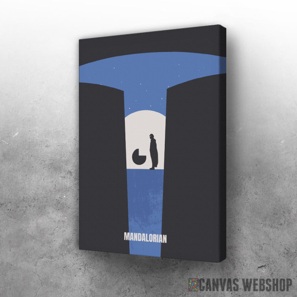 Slika Mandalorian minimalistic poster Slika Mandalorian minimalistic poster