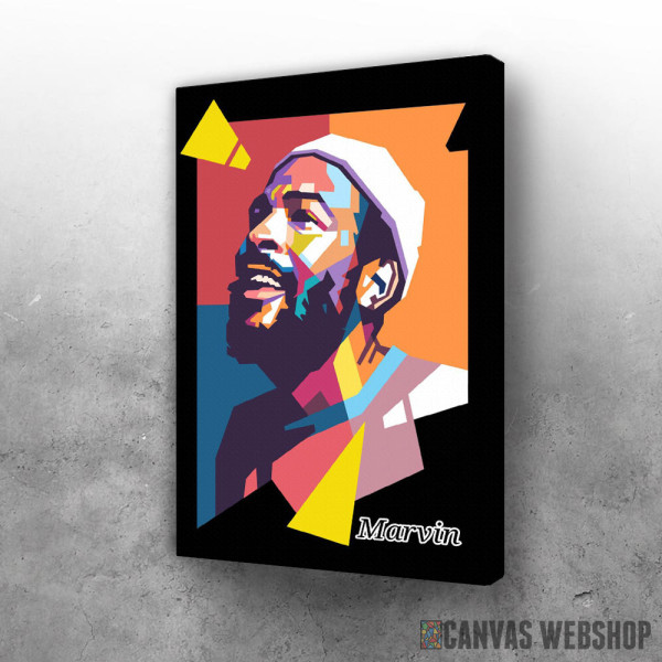 Slika Marvin Gaye popArt Slika Marvin Gaye popArt