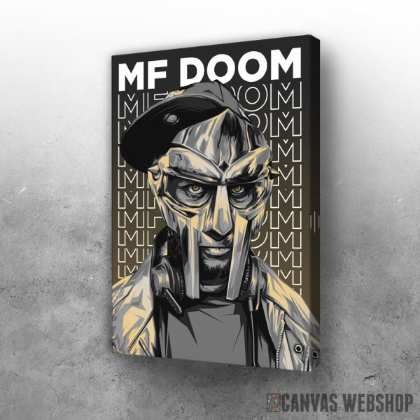 Slika MF Doom silver Slika MF Doom silver