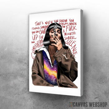 Slika Mia Wallace citat Slika Mia Wallace citat