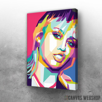 Slika Miley Cyrus popArt Slika Miley Cyrus popArt