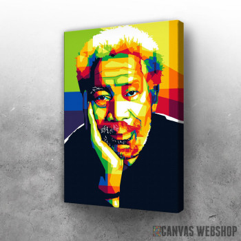 Slika Morgan Freeman Popart Slika Morgan Freeman Popart