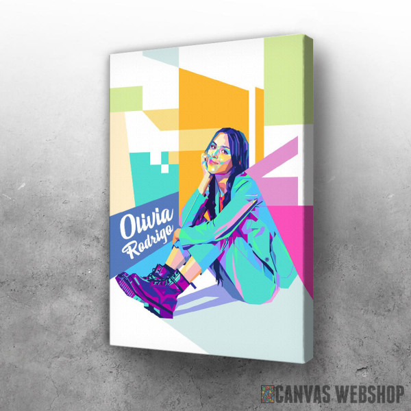 Slika Olivia Rodrigo poster art Slika Olivia Rodrigo poster art