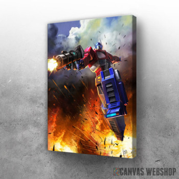 Slika Optimus Prime napada