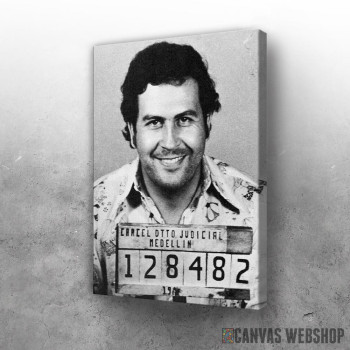 Pablo Escobar slika u policiji Pablo Escobar slika u policiji