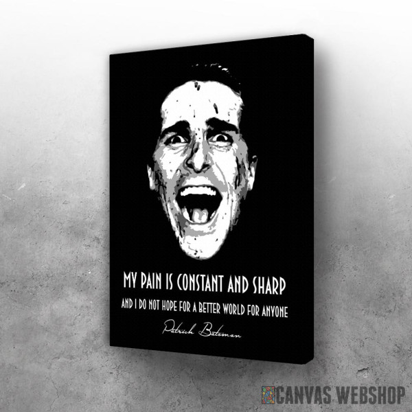 Slika Patrick Bateman citat Slika Patrick Bateman citat