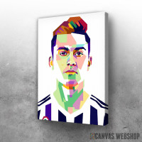 Slika Paulo Dybala simple white