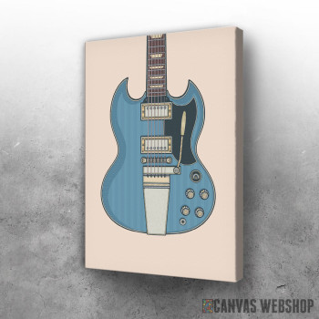 Slika Pelham Blue Solid Guitar