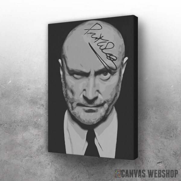 Slika Phil Collins potpis Slika Phil Collins potpis