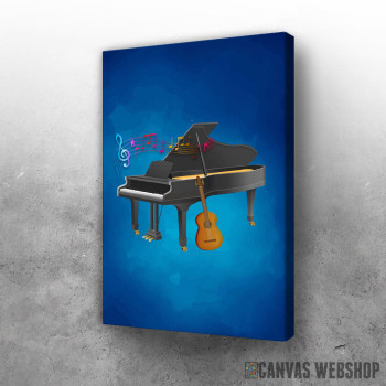 Slika Klavir pravi muziku Slika Klavir pravi muziku