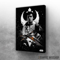 Slika Poe Dameron Star Wars minimal