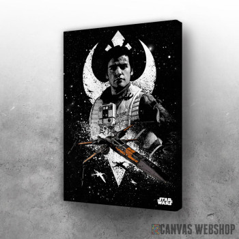 Slika Poe Dameron Star Wars minimal Slika Poe Dameron Star Wars minimal