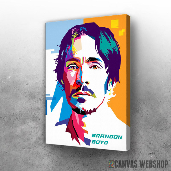 Slika Brandon Boyd pop art Slika Brandon Boyd pop art