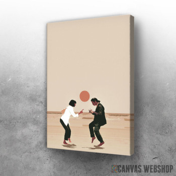 Slika Pulp Fiction Dance Sunset Slika Pulp Fiction Dance Sunset
