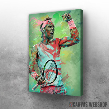 Slika Rafael Nadal victory Slika Rafael Nadal victory