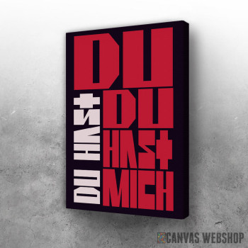 Slika Rammstein Du Hast Dark Slika Rammstein Du Hast Dark