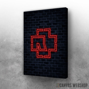 Slika Rammstein Neon Logo Slika Rammstein Neon Logo