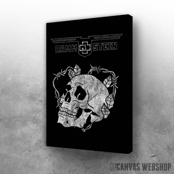 Slika Rammstein scull and wire