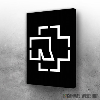 Slika Rammstein logo black Slika Rammstein logo black