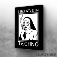 Slika I believe in Techno