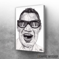 Slika Rej Čarls karikatura