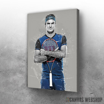 Slika Roger Federer teniser
