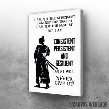 Slika Samurai citat o upornosti