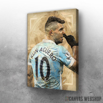 Slika Sergio Kun Aguero number 10