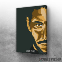 Slika Sergio Ramos portrait Slika Sergio Ramos portrait