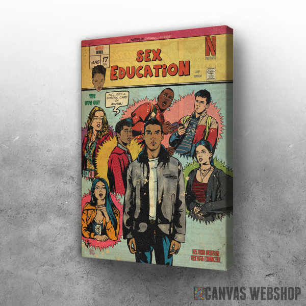 Slika Sex Education Comicbook Slika Sex Education Comicbook