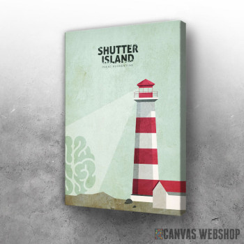 Slika Shutter Island minimal poster