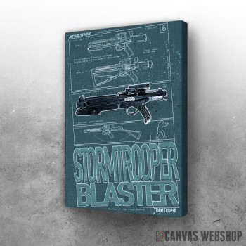Slika Stormtrooper blaster nacrt Slika Stormtrooper blaster nacrt