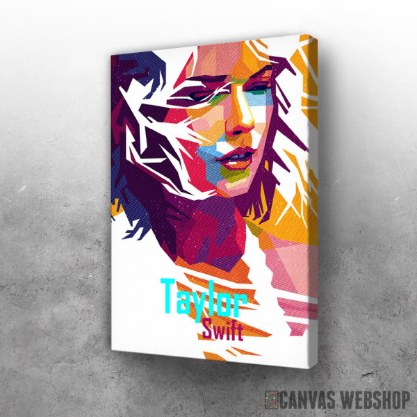 Slika Taylor Swift popart Slika Taylor Swift popart