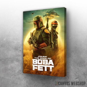 Slika The Book of Boba Fett with logo Slika The Book of Boba Fett with logo